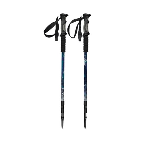Kijki trekkingowe CMP Bern Trekking Poles czarno-niebieskie 3B36297 M916 CMP