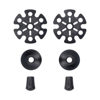 Kijki trekkingowe CMP Bern Trekking Poles czarno-pomarańczowe 3B36297 C905 CMP