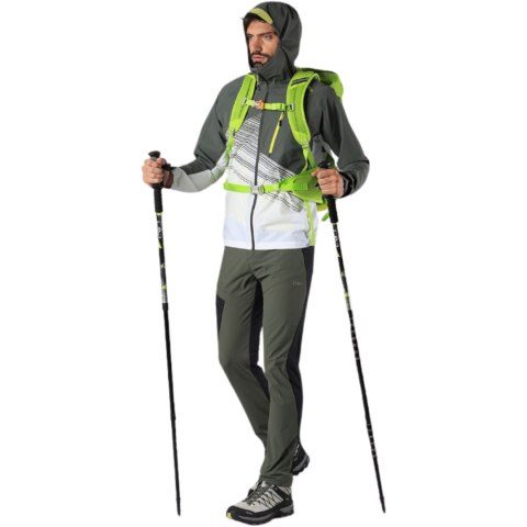 Kijki trekkingowe CMP Bern Trekking Poles zielono-czarne 3B36297 U911 CMP