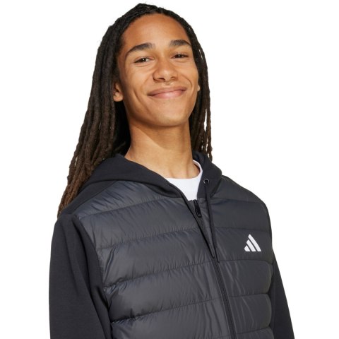 Kurtka męska adidas Essentials Climawarm Hybrid Down Hooded czarna KA5251 M Adidas