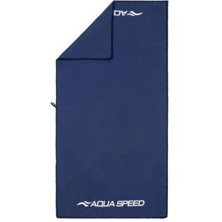 Ręcznik Microfibre DRY FLAT granatowy 100x50 cm Aqua-Speed