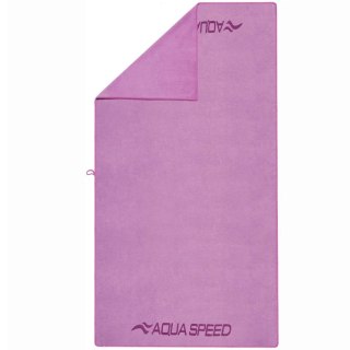 Ręcznik Microfibre DRY SOFT różowy 100x50 cm Aqua-Speed