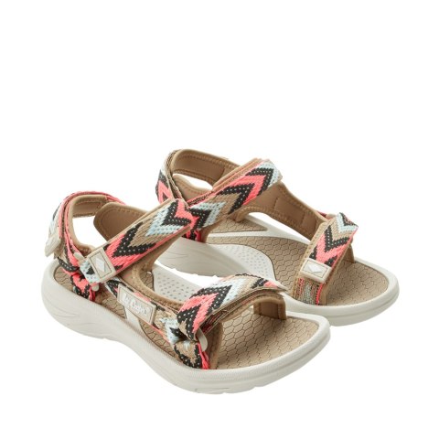 Sandały damskie Lee Cooper beż-fuksja LCW-26-34-4429LA 40 Lee Cooper
