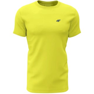 Koszulka męska 4F M4217 3 pak żółta, niebieska, zielona 4FWSS26TTSHM4217 90S 2XL 4F