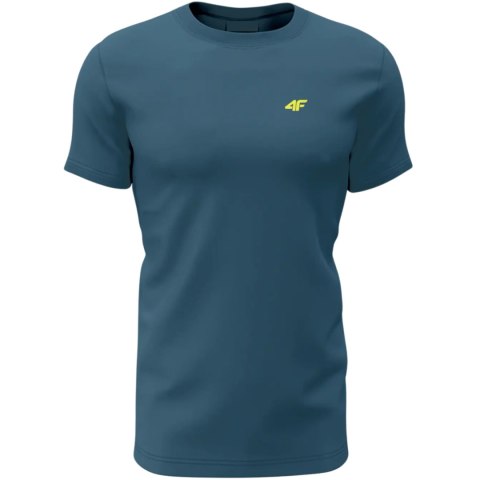 Koszulka męska 4F M4217 3 pak żółta, niebieska, zielona 4FWSS26TTSHM4217 90S XL 4F