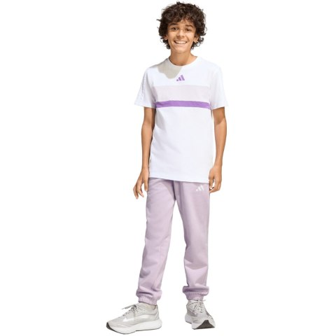 Spodnie dla dzieci adidas Essentials fioletowe KS2958 140cm Adidas