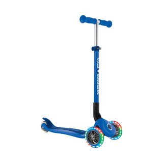 Hulajnoga SMJ Globber 3-kołowa 432-100-3 Primo Foldable Lights niebieska Smj