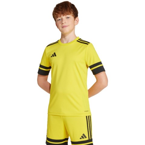 Koszulka dla dzieci adidas Squadra 25 żółta JJ0056 152cm Adidas teamwear
