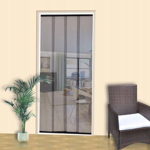 MOSKITIERA DRZWIOWA LAMELOWA 100X220 POLIESTER+TAŚMA RZEP