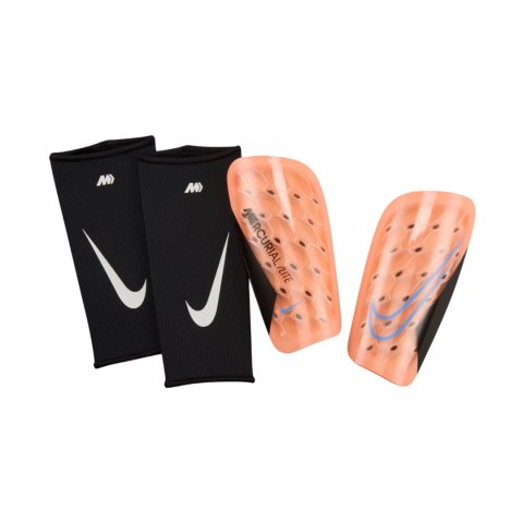 Ochraniacze piłkarskie Nike Mercurial Lite pomarańczowe DN3611 852 M Nike