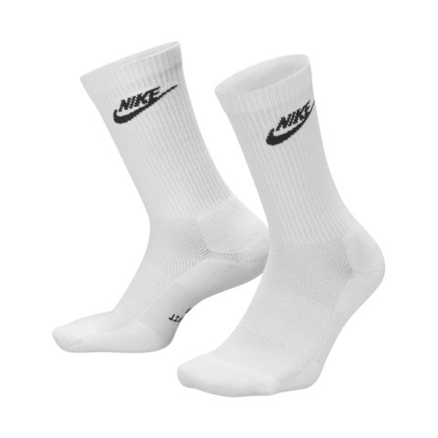 Skarpety Nike Everyday Elevated 3 pary białe IH8522 901 35-37,5 Nike