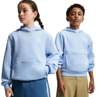 Bluza dla dzieci Nike Sportswear Club Fleece błękitna FD3000 408 M Nike
