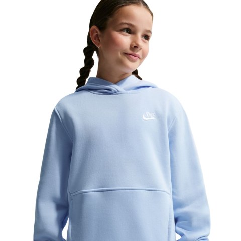 Bluza dla dzieci Nike Sportswear Club Fleece błękitna FD3000 408 M Nike