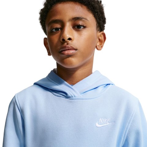 Bluza dla dzieci Nike Sportswear Club Fleece błękitna FD3000 408 S Nike