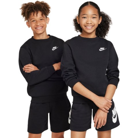Bluza dla dzieci Nike Sportswear Club Fleece czarna FD3006 010 L Nike
