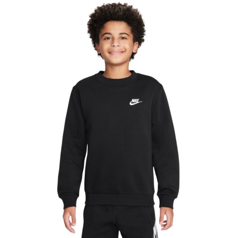 Bluza dla dzieci Nike Sportswear Club Fleece czarna FD3006 010 M Nike