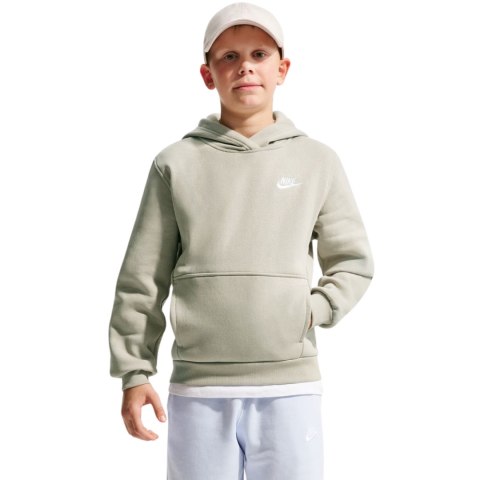 Bluza dla dzieci Nike Sportswear Club Fleece jasnozielona FD3000 304 XL Nike