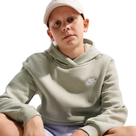 Bluza dla dzieci Nike Sportswear Club Fleece jasnozielona FD3000 304 XL Nike