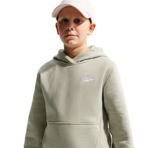 Bluza dla dzieci Nike Sportswear Club Fleece jasnozielona FD3000 304 L Nike