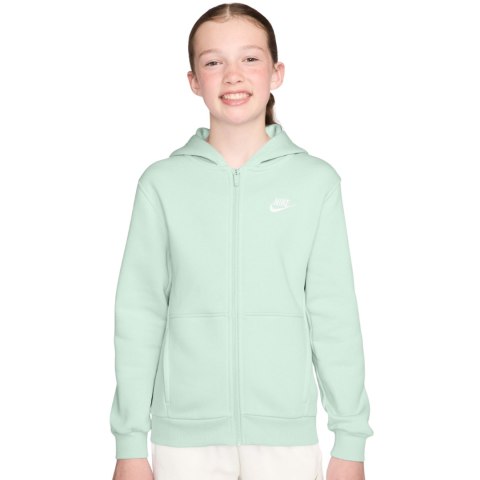 Bluza dla dzieci Nike Sportswear Club Fleece miętowa FD3004 394 XL Nike