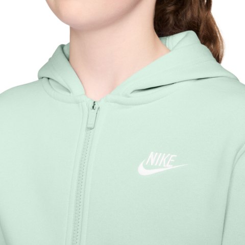 Bluza dla dzieci Nike Sportswear Club Fleece miętowa FD3004 394 S Nike