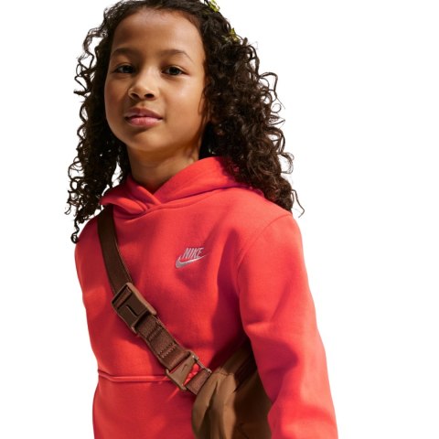 Bluza dla dzieci Nike Sportswear Club Fleece pomarańczowa FD3000 842 L Nike