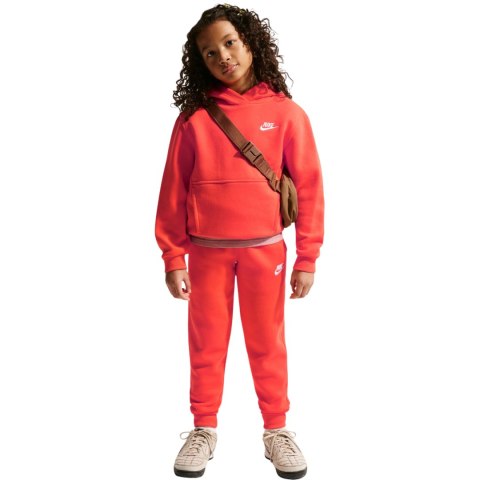 Bluza dla dzieci Nike Sportswear Club Fleece pomarańczowa FD3000 842 L Nike