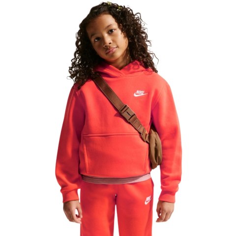 Bluza dla dzieci Nike Sportswear Club Fleece pomarańczowa FD3000 842 XL Nike