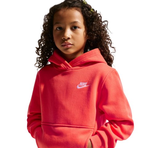 Bluza dla dzieci Nike Sportswear Club Fleece pomarańczowa FD3000 842 XL Nike