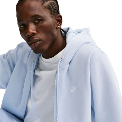 Bluza męska Nike Club BB FZ Hoodie błękitna FN3861 407 M Nike
