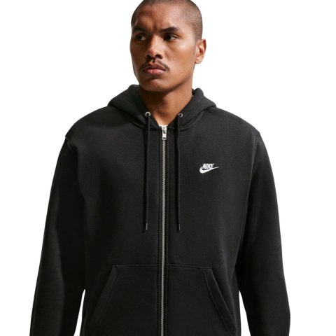 Bluza męska Nike Club BB FZ Hoodie czarna FN3861 010 L Nike