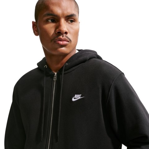 Bluza męska Nike Club BB FZ Hoodie czarna FN3861 010 L Nike