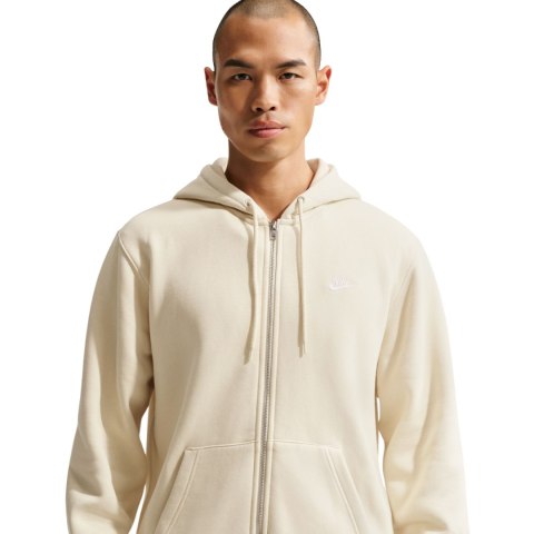 Bluza męska Nike Club BB FZ Hoodie jasne khaki FN3861 229 L Nike