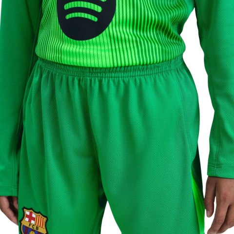 Spodenki dla dzieci Nike FC Barcelona 2025/26 Stadium Goalkeeper zielone HQ0475 310 XL Nike
