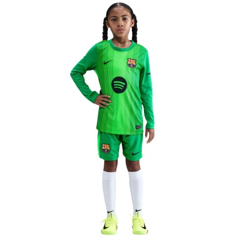 Spodenki dla dzieci Nike FC Barcelona 2025/26 Stadium Goalkeeper zielone HQ0475 310 XL Nike