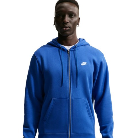 Bluza męska Nike Club BB FZ Hoodie niebieska FN3861 480 XL Nike