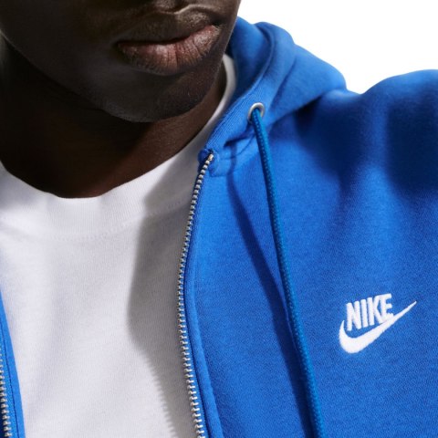 Bluza męska Nike Club BB FZ Hoodie niebieska FN3861 480 XL Nike