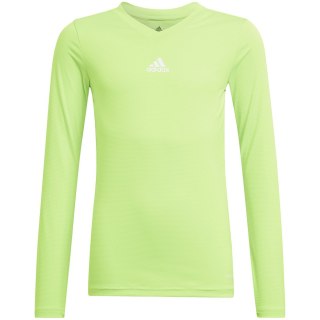 Koszulka dla dzieci adidas Team Base Tee limonkowa GN7513 152cm Adidas teamwear