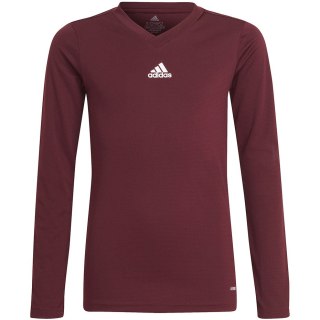 Koszulka dla dzieci adidas Team Base bordowa GN7510 164cm Adidas teamwear