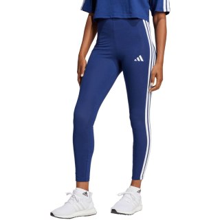 Legginsy damskie adidas Essentials 3-Stripes Cotton ciemnoniebieskie JE0067 2XL Adidas