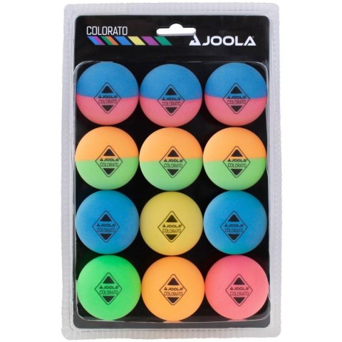 PIŁECZKI DO TENISA STOŁOWEGO JOOLA COLORATO 12SZT