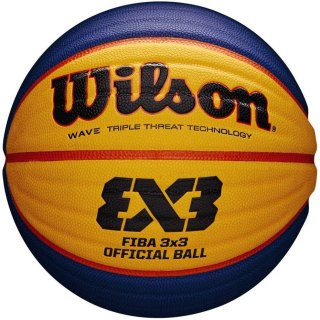 Piłka koszykowa Wilson FIBA3X3 Game Basketball granatowo-pomarańczowa WTB0533XB 6 Wilson
