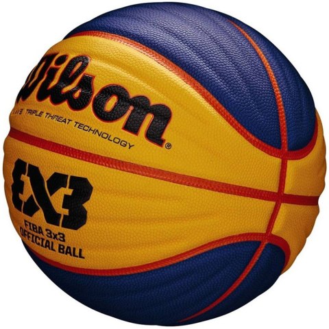 Piłka koszykowa Wilson FIBA3X3 Game Basketball granatowo-pomarańczowa WTB0533XB 6 Wilson