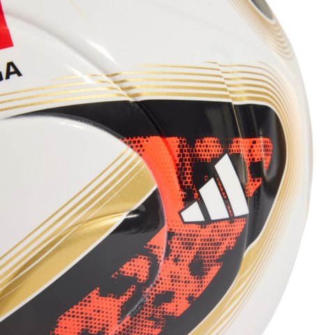 Piłka nożna adidas Bundesliga 26/27 Torfabrik League J350 biało-pomarańczowo-złota HY5058 5 Adidas teamwear
