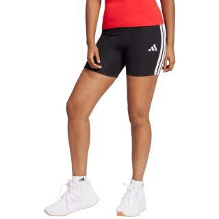 Spodenki damskie adidas Essentials 3-Stripes High Waisted Biker czarne JE1223 XS Adidas