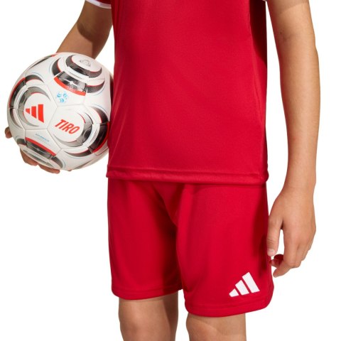 Spodenki dla dzieci adidas Entrada 26 czerwone JZ6528 140cm Adidas teamwear