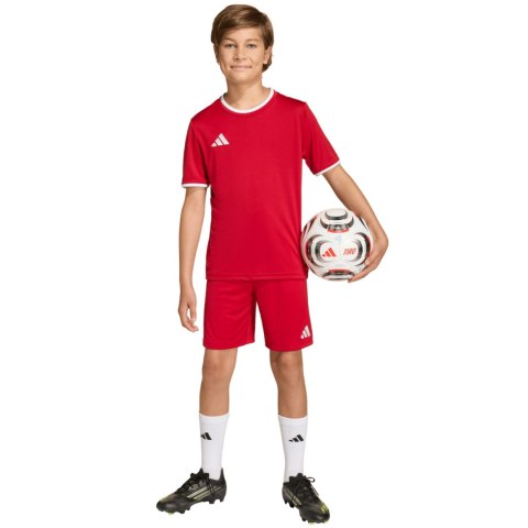 Spodenki dla dzieci adidas Entrada 26 czerwone JZ6528 140cm Adidas teamwear