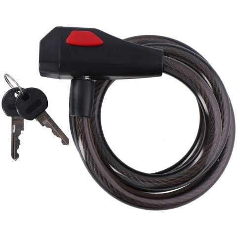 Zapięcie rowerowe Dunlop spiral cable lock 12 mm 150 cm ST 2075570 Dunlop