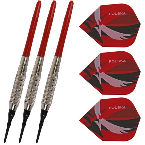 Rzutki X-DART SOFT 16g czerwony Pozostałe