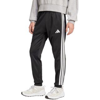 Spodnie męskie adidas 3-Stripes Tricot Regular Tapered czarne JI8809 L Adidas